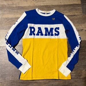 Junk Food Clothing NFL Los Angeles Rams Long Sleeve Tee